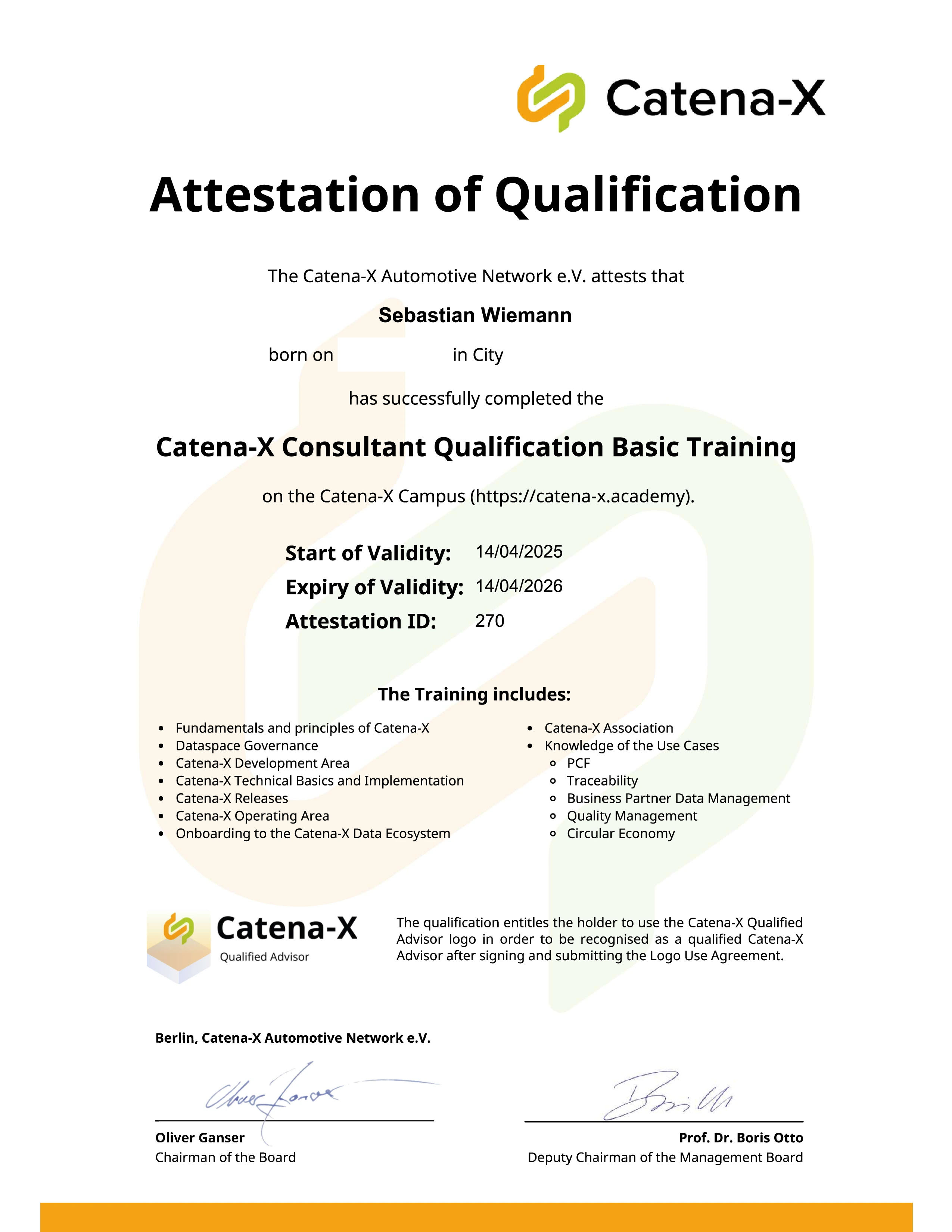 Qualifikationsvorschau